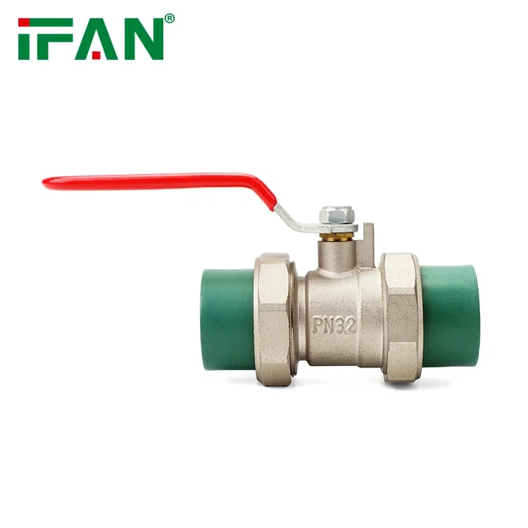 PPR Ball Valve Reduces Water Hammer Effects