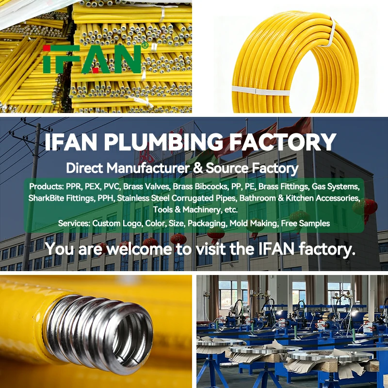Flexible Plumbing 304 Stainless Steel Corrugated Pipe suppliers
