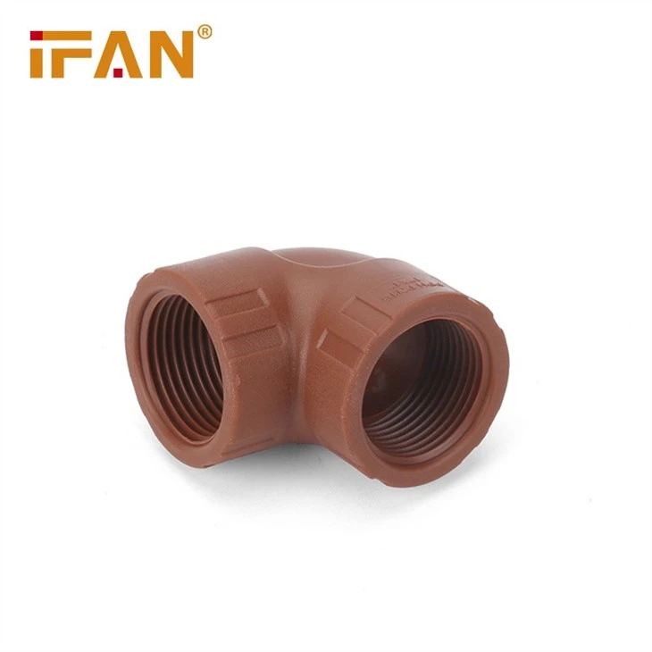 Red PPH Pipe Fittings